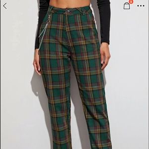 Plaid Pants